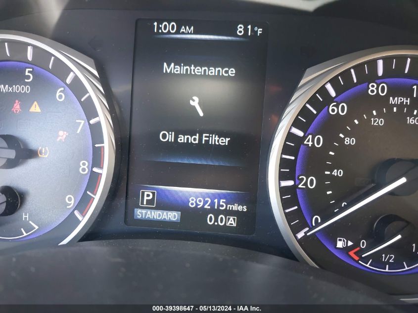 2015 INFINITI Q50 PREMIUM - JN1BV7AP4FM345695