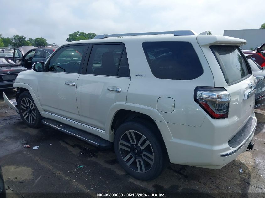 2014 Toyota 4Runner Limited VIN: JTEBU5JR9E5152839 Lot: 39398650