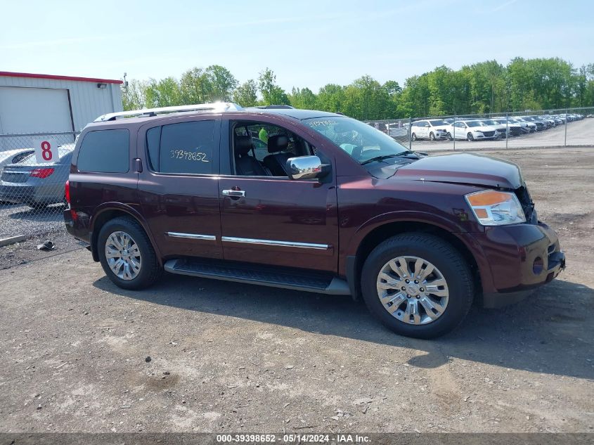 2015 Nissan Armada Platinum VIN: 5N1BA0NE2FN621712 Lot: 39398652