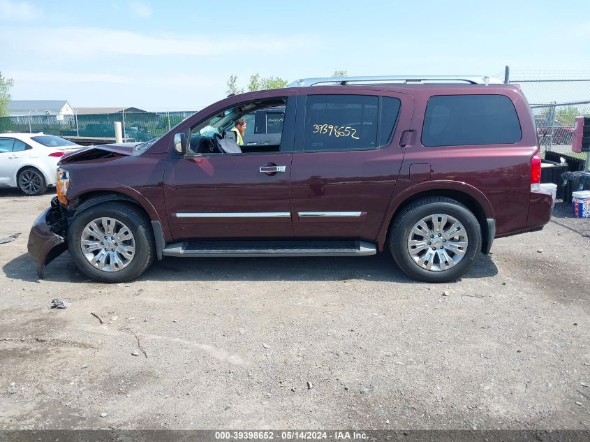 2015 Nissan Armada Platinum VIN: 5N1BA0NE2FN621712 Lot: 39398652