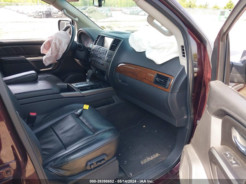 2015 Nissan Armada Platinum VIN: 5N1BA0NE2FN621712 Lot: 39398652