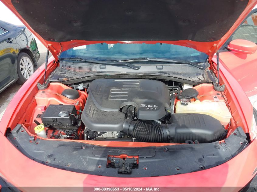 2018 Dodge Charger Gt Awd VIN: 2C3CDXJGXJH316531 Lot: 39398653