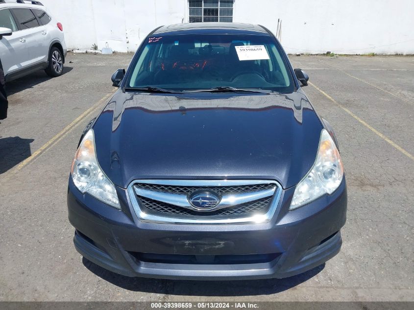 2011 Subaru Legacy 2.5I Premium VIN: 4S3BMBG66B3233885 Lot: 39398659