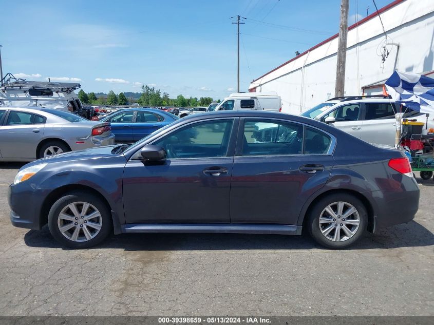 2011 Subaru Legacy 2.5I Premium VIN: 4S3BMBG66B3233885 Lot: 39398659