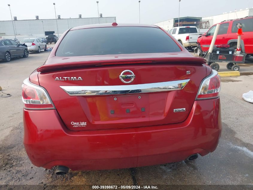 2015 Nissan Altima 2.5 S VIN: 1N4AL3AP4FC595389 Lot: 39398672