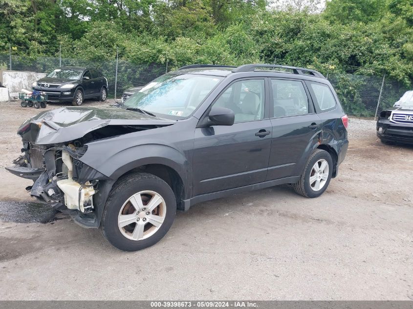 2010 Subaru Forester 2.5X VIN: JF2SH6BC2AH907266 Lot: 39398673