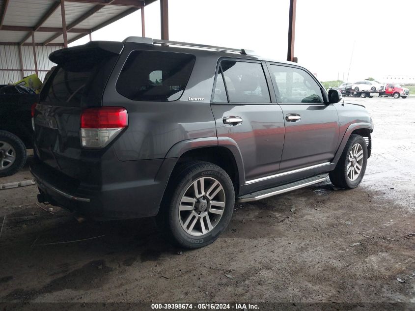 2013 Toyota 4Runner Limited VIN: JTEBU5JR7D5129705 Lot: 39398674