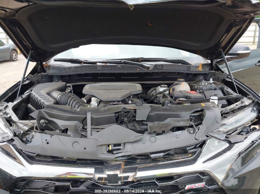 2022 Chevrolet Blazer Awd Rs VIN: 3GNKBKRS7NS172617 Lot: 39398682