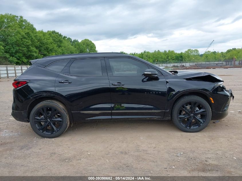 2022 Chevrolet Blazer Awd Rs VIN: 3GNKBKRS7NS172617 Lot: 39398682