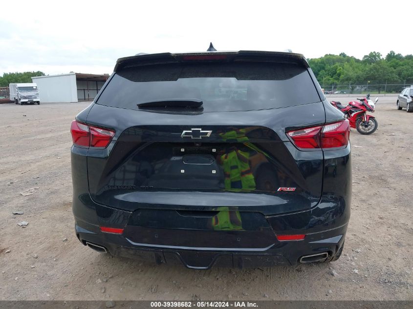 2022 Chevrolet Blazer Awd Rs VIN: 3GNKBKRS7NS172617 Lot: 39398682