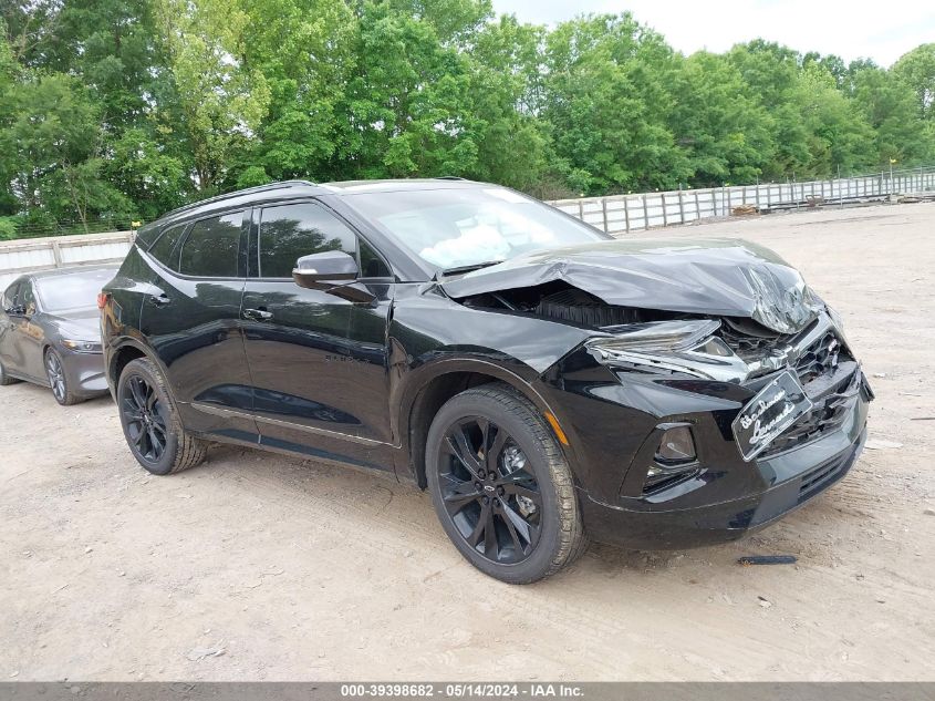 2022 Chevrolet Blazer Awd Rs VIN: 3GNKBKRS7NS172617 Lot: 39398682