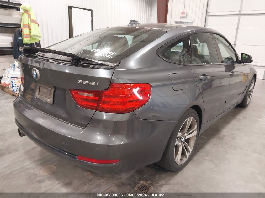 2014 BMW 328I Gran Turismo xDrive VIN: WBA3X5C58ED557992 Lot: 39398686