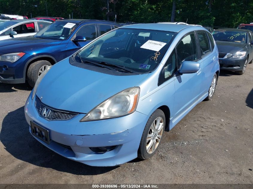 2010 Honda Fit Sport VIN: JHMGE8H48AC037091 Lot: 39398696