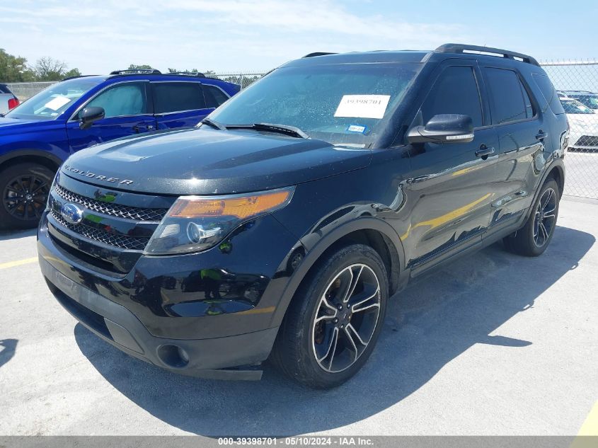 2015 Ford Explorer Sport VIN: 1FM5K8GT1FGB62651 Lot: 39398701