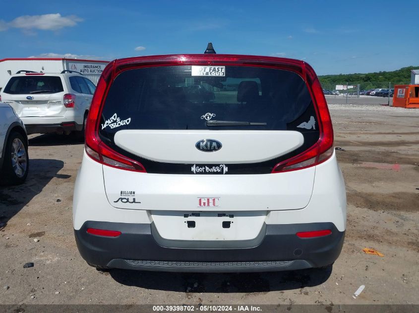 2020 Kia Soul Lx VIN: KNDJ23AU7L7040458 Lot: 39398702