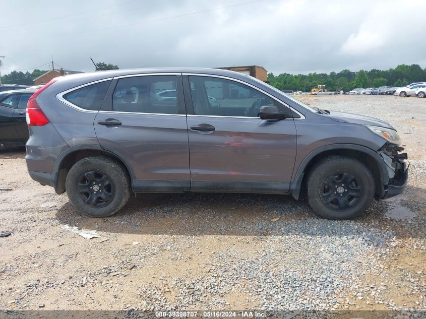 2016 Honda Cr-V Lx VIN: 2HKRM3H36GH505842 Lot: 39398707