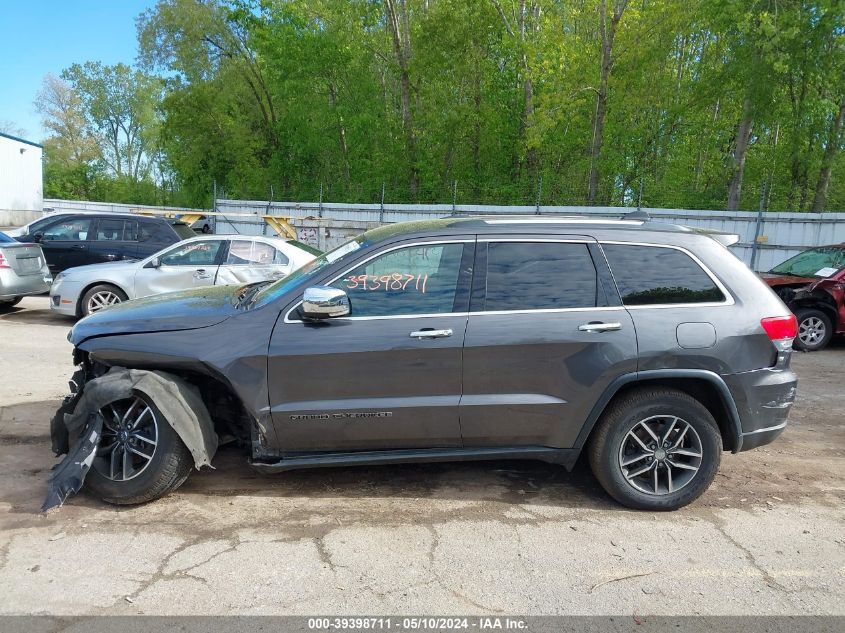 2017 Jeep Grand Cherokee Limited 4X4 VIN: 1C4RJFBG0HC844602 Lot: 39398711