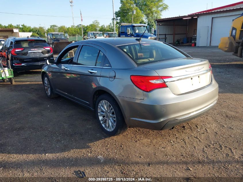 2011 Chrysler 200 Limited VIN: 1C3BC2FG0BN575760 Lot: 39398725