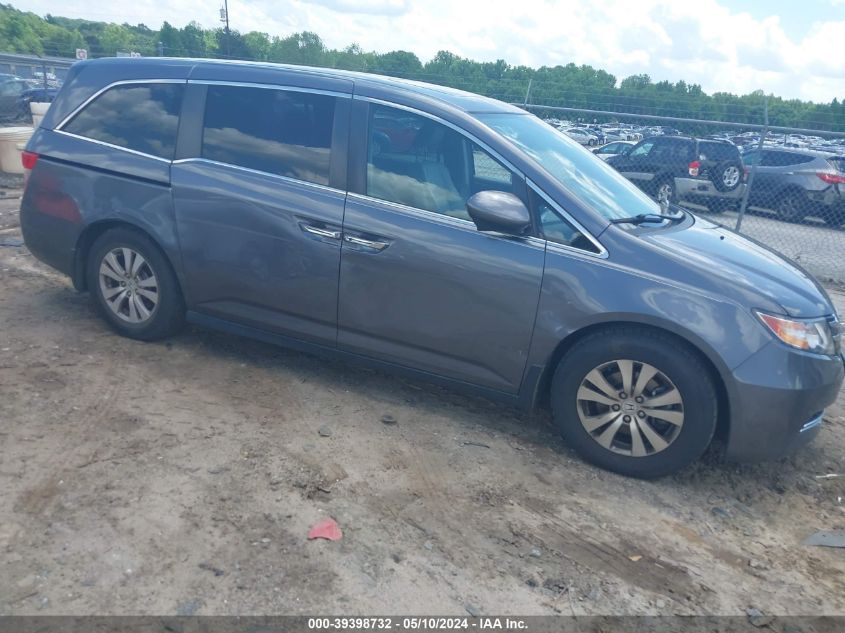 2016 Honda Odyssey Ex-L VIN: 5FNRL5H69GB136224 Lot: 39398732