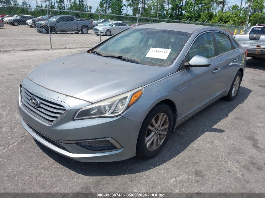 2016 Hyundai Sonata VIN: 5NPE24AF4GH420996 Lot: 39398741