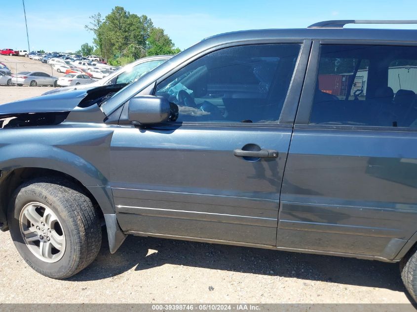 2004 Honda Pilot Ex-L VIN: 5FNYF18574B005081 Lot: 39398746