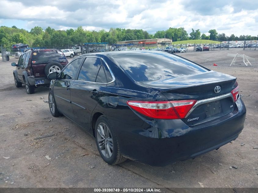 2017 Toyota Camry Se VIN: 4T1BF1FK0HU758491 Lot: 39398749