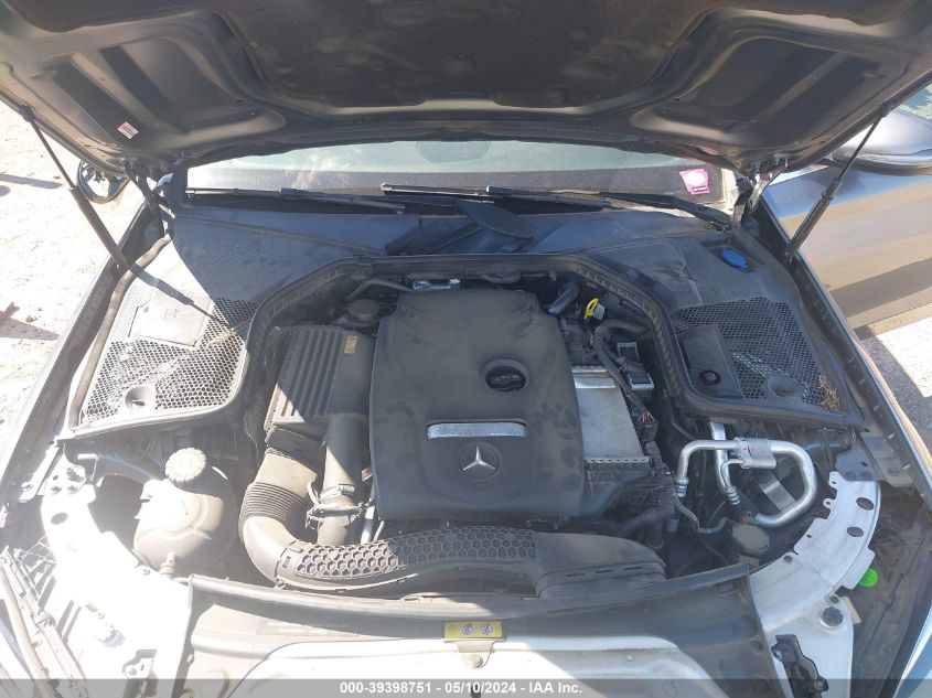 2017 Mercedes-Benz C 300 Luxury/Sport VIN: 55SWF4JB2HU197541 Lot: 39398751