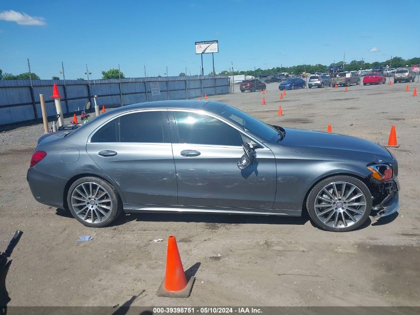 2017 Mercedes-Benz C 300 Luxury/Sport VIN: 55SWF4JB2HU197541 Lot: 39398751