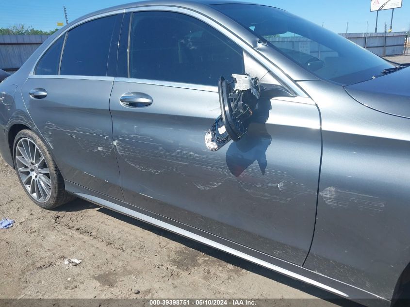 2017 Mercedes-Benz C 300 Luxury/Sport VIN: 55SWF4JB2HU197541 Lot: 39398751