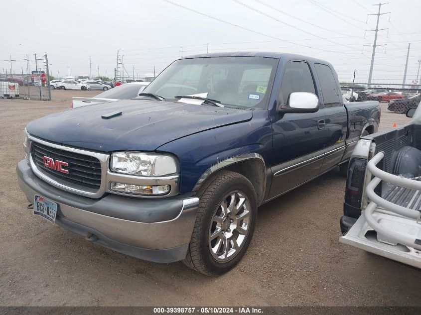 1999 GMC Sierra 1500 Sle VIN: 2GTEC19T6X1557803 Lot: 39398757