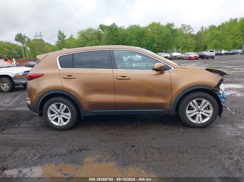 2018 Kia Sportage Lx VIN: KNDPM3AC2J7304856 Lot: 39398765