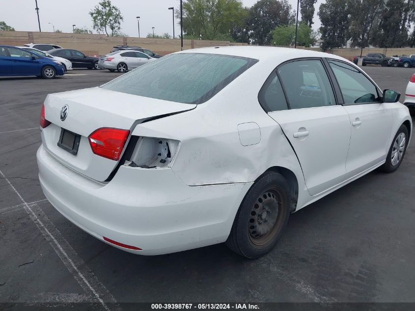 2014 Volkswagen Jetta S VIN: 3VW2K7AJ5EM275139 Lot: 39398767