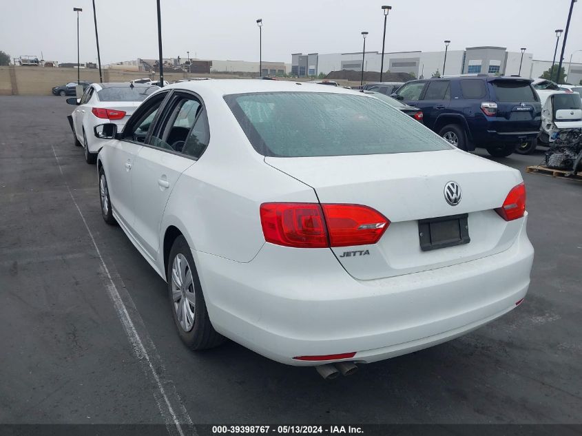 2014 Volkswagen Jetta S VIN: 3VW2K7AJ5EM275139 Lot: 39398767