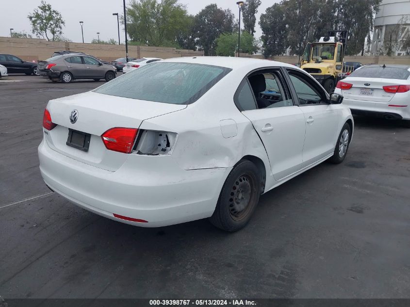 2014 Volkswagen Jetta S VIN: 3VW2K7AJ5EM275139 Lot: 39398767