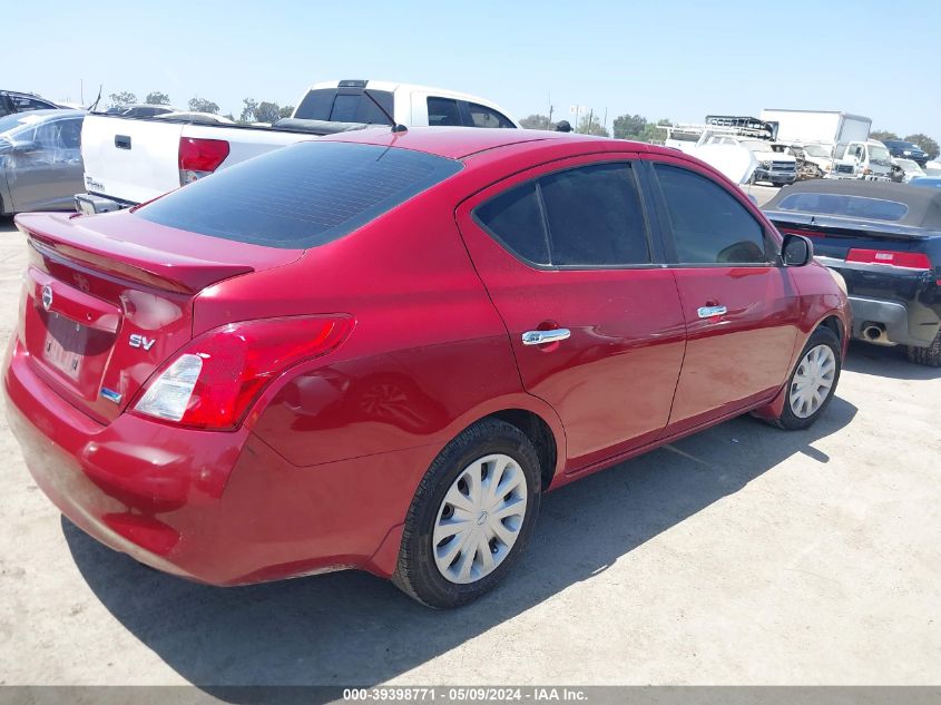 2013 Nissan Versa 1.6 Sv VIN: 3N1CN7AP0DL875383 Lot: 39398771