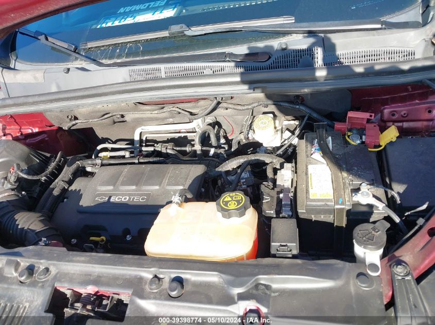 2017 Chevrolet Trax Ls VIN: 3GNCJKSB1HL260367 Lot: 39398774