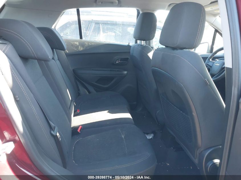 2017 Chevrolet Trax Ls VIN: 3GNCJKSB1HL260367 Lot: 39398774