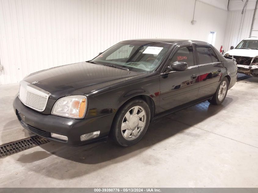 2000 Cadillac Deville Dts VIN: 1G6KF5793YU252115 Lot: 39398776