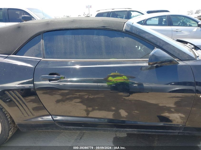 2015 Chevrolet Camaro 1Lt VIN: 2G1FD3D39F9276964 Lot: 39398779