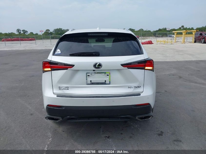 2020 Lexus Nx 300 VIN: JTJGARBZ7L5015806 Lot: 39398785