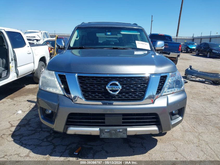 2017 Nissan Armada Sl VIN: JN8AY2ND4H9009493 Lot: 39398787