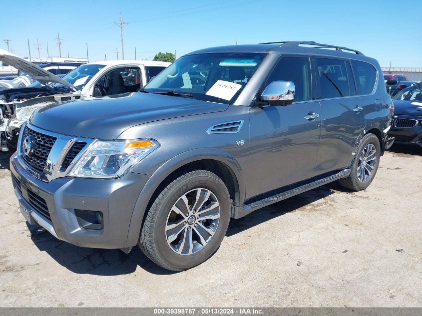 2017 Nissan Armada Sl VIN: JN8AY2ND4H9009493 Lot: 39398787