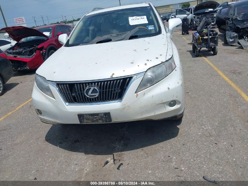 2010 Lexus Rx 350 VIN: 2T2ZK1BA7AC030502 Lot: 39398788