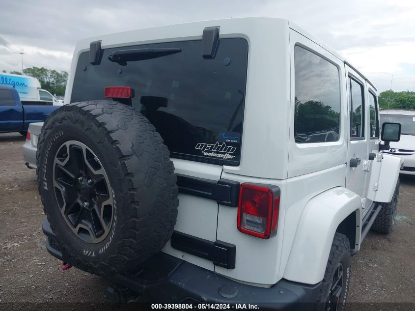 2014 Jeep Wrangler Unlimited Rubicon X VIN: 1C4BJWFG0EL262913 Lot: 39398804