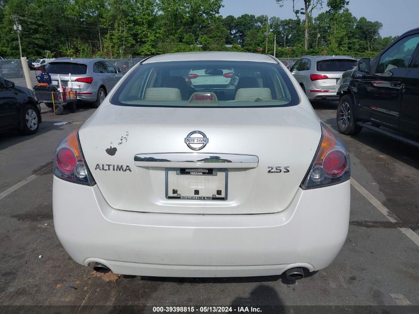 2009 Nissan Altima 2.5 S VIN: 1N4AL21E39N523150 Lot: 39398815