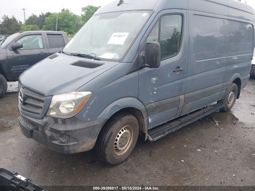 2018 Mercedes-Benz Sprinter 2500 Standard Roof V6 VIN: WD3PE7CD1JP647534 Lot: 39398817