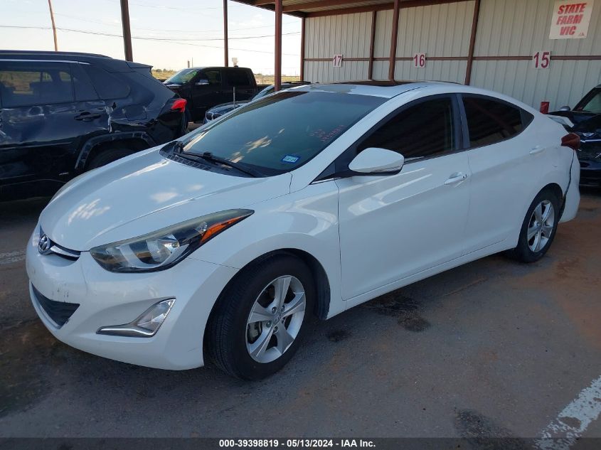 2016 Hyundai Elantra Value Edition VIN: 5NPDH4AEXGH729633 Lot: 39398819