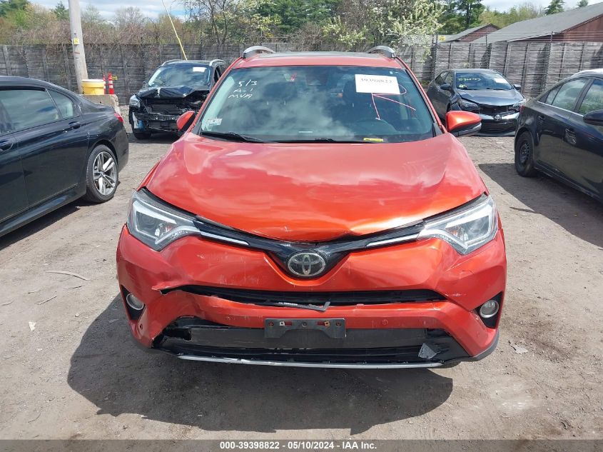 2016 Toyota Rav4 Limited VIN: JTMDFREV0GD183590 Lot: 39398822