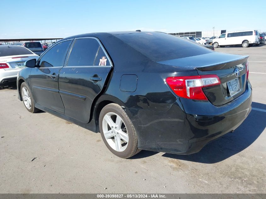 2014 Toyota Camry Se VIN: 4T1BF1FK8EU323309 Lot: 39398827