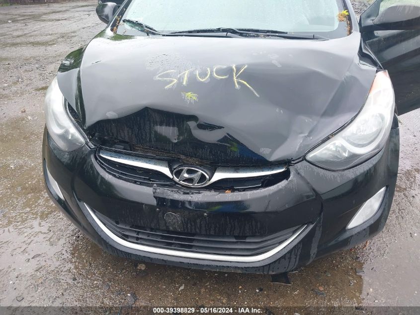 2013 Hyundai Elantra Gls VIN: 5NPDH4AE7DH207909 Lot: 39398829